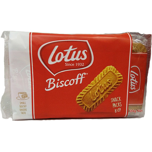 Lotus Biscoff Snack Pack 8x2 Packs 124g