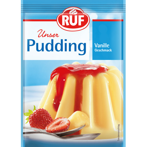 RUF Pudding Vanilla 3 Sachets 111g