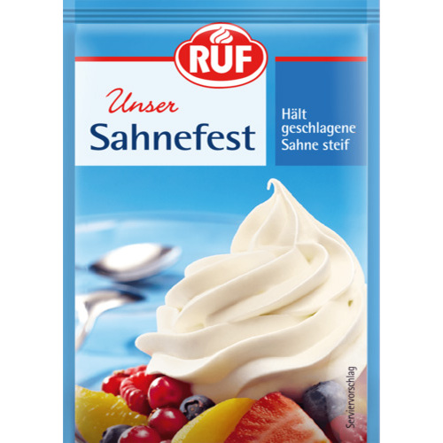 RUF Cream Stiffener 5 Sachets 40g / Sahnefest