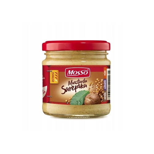 Mosso Mustard 180g / Masztarda Sarepska 